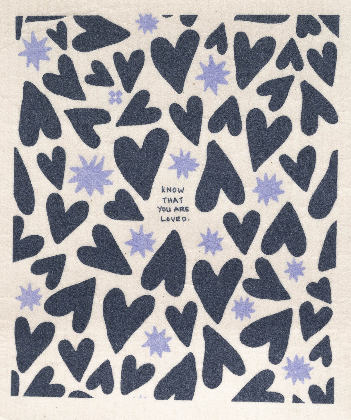 Ten and Co. Loved Sponge Cloth in Blue