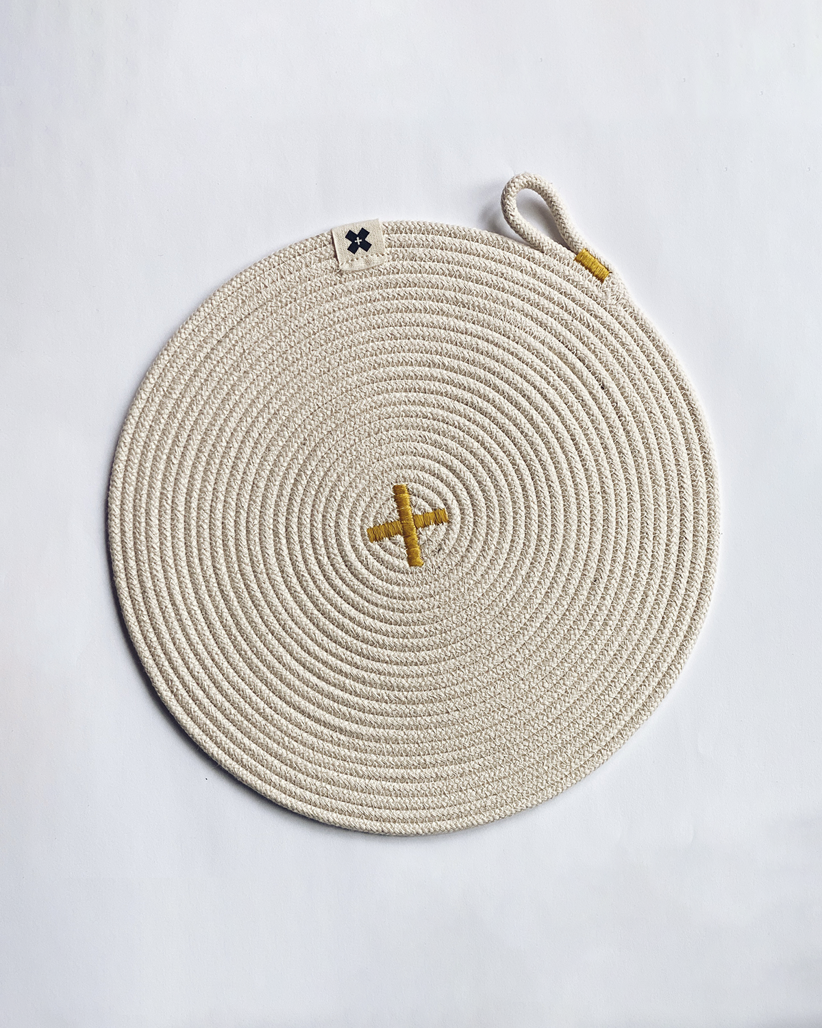 Small Rope Trivet | Ochre