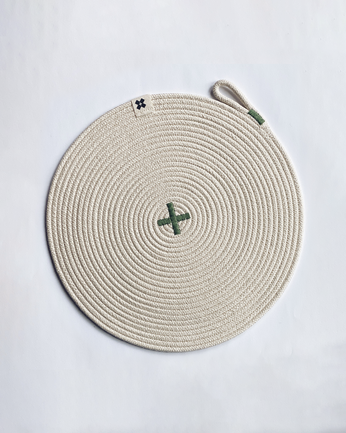 Small Rope Trivet | Sage