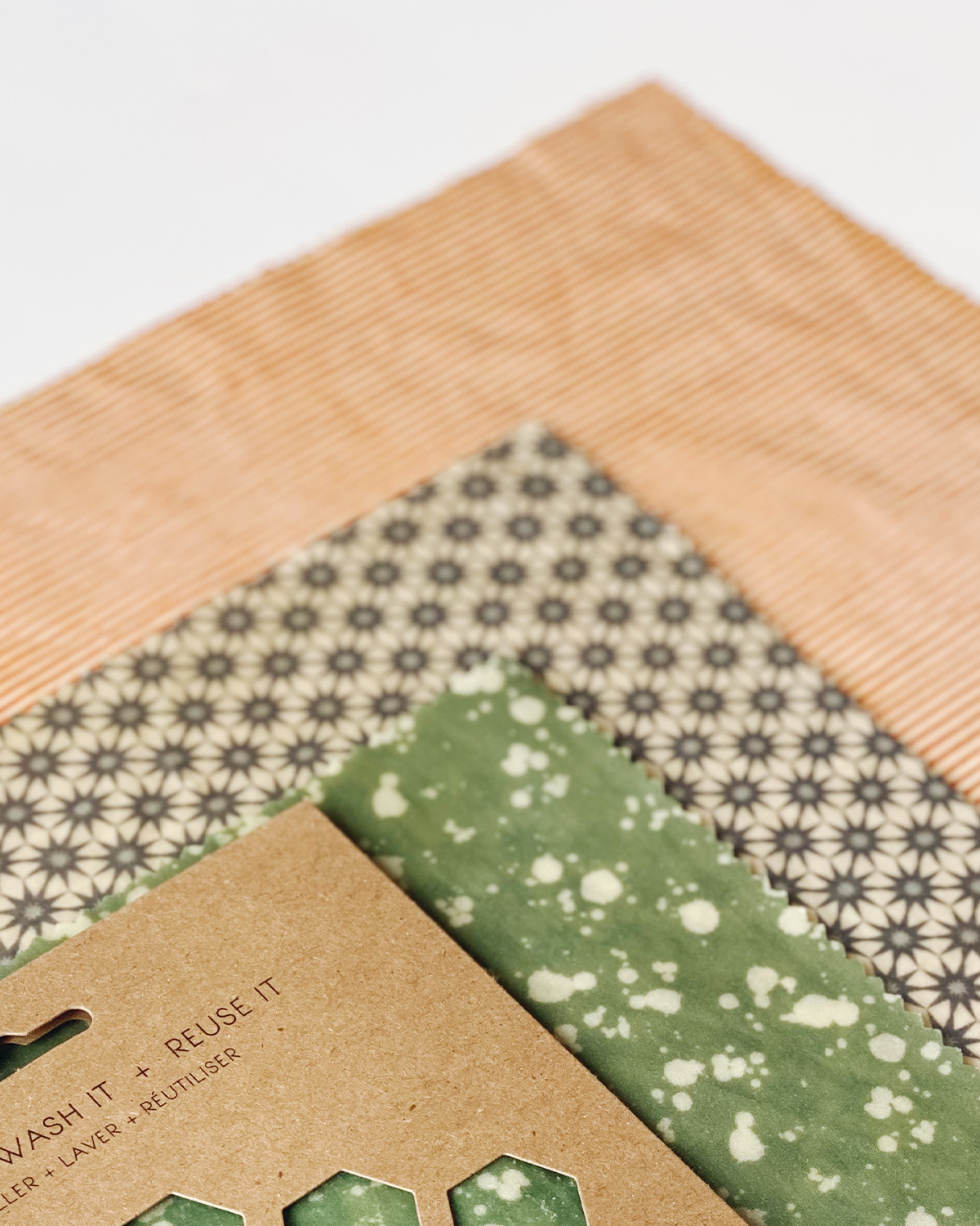 Splatter Sage Beeswax Wrap | 3 Pack