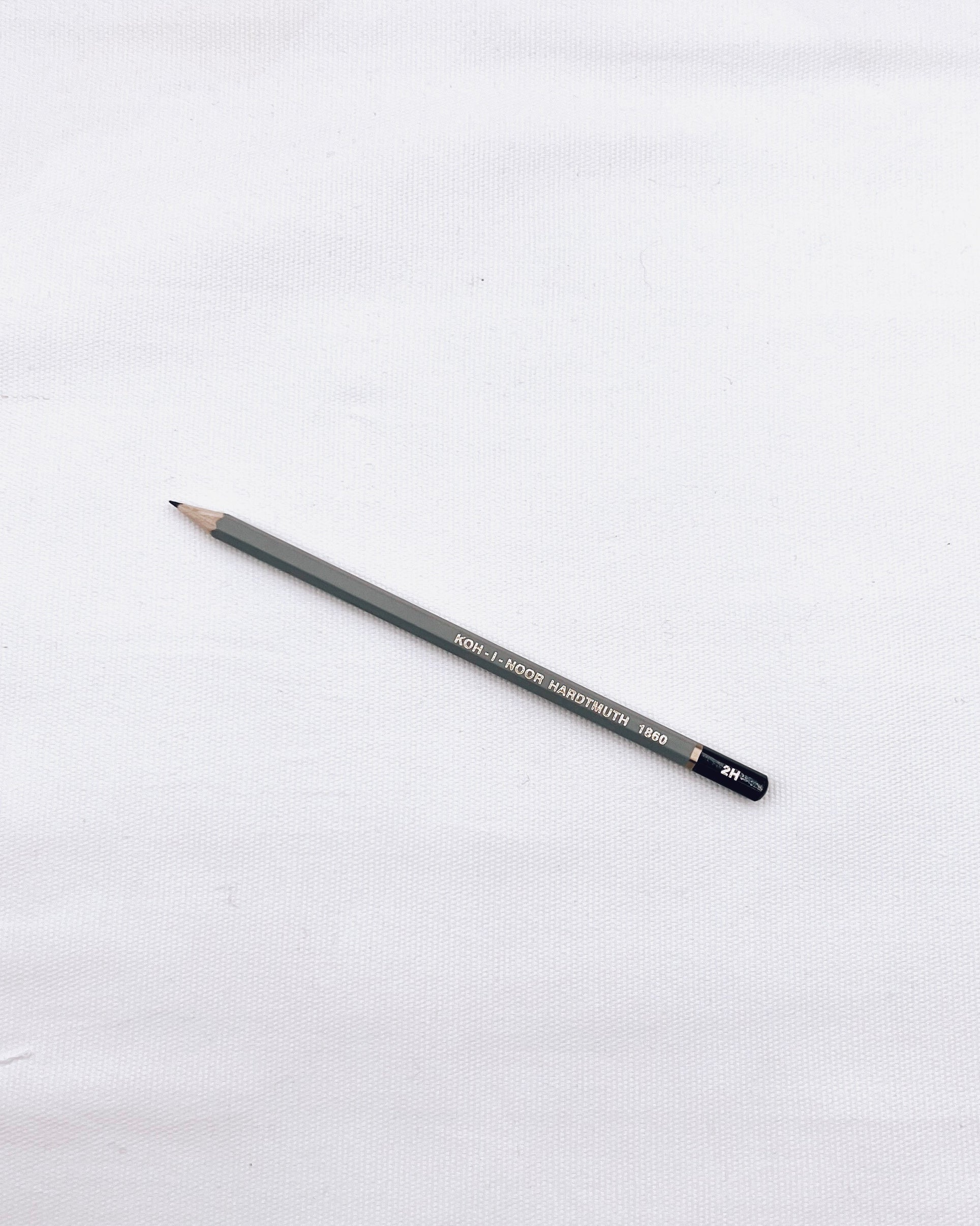 Graphite Pencil 2H Hard Lacquered