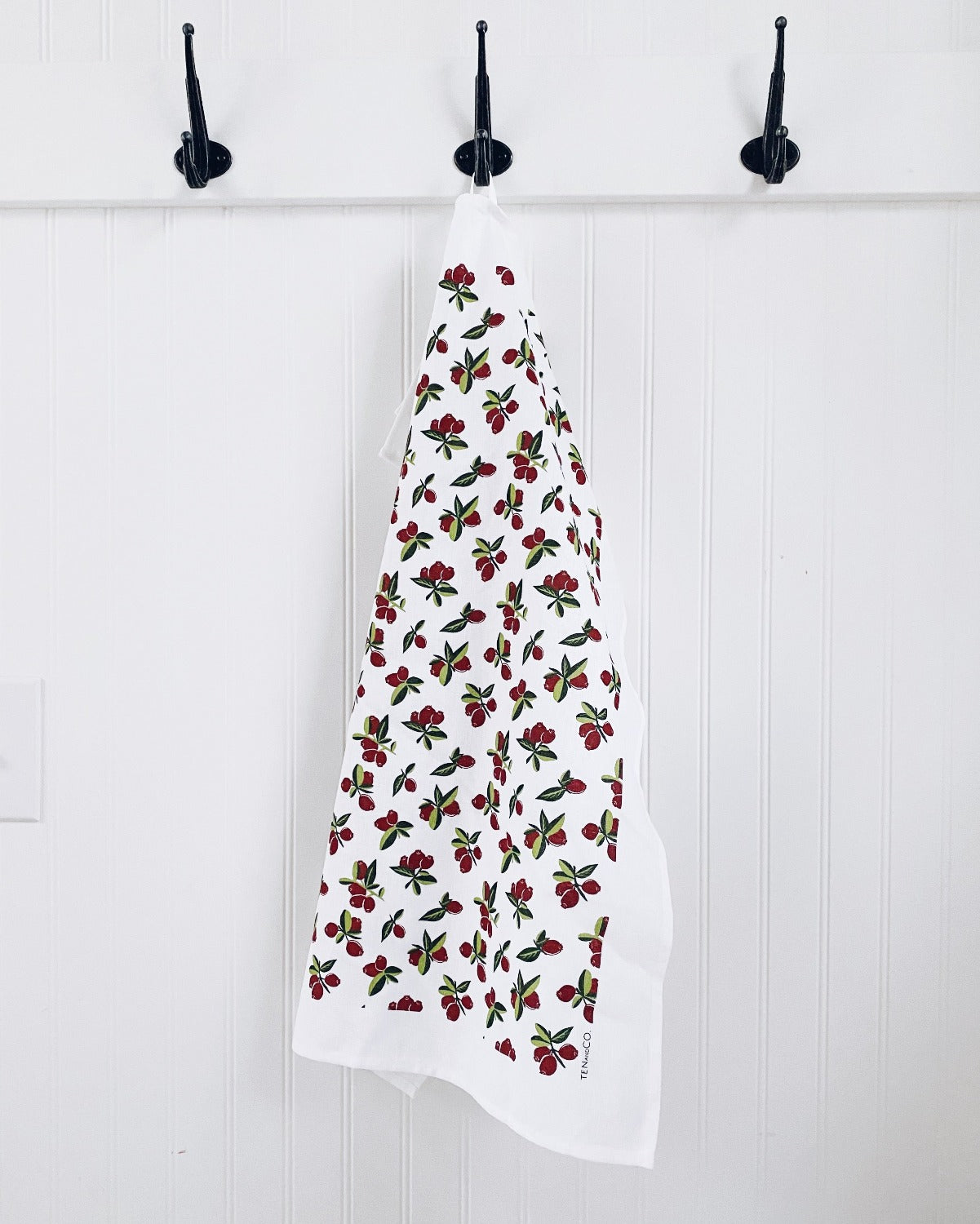 Wild Cranberry Tea Towel