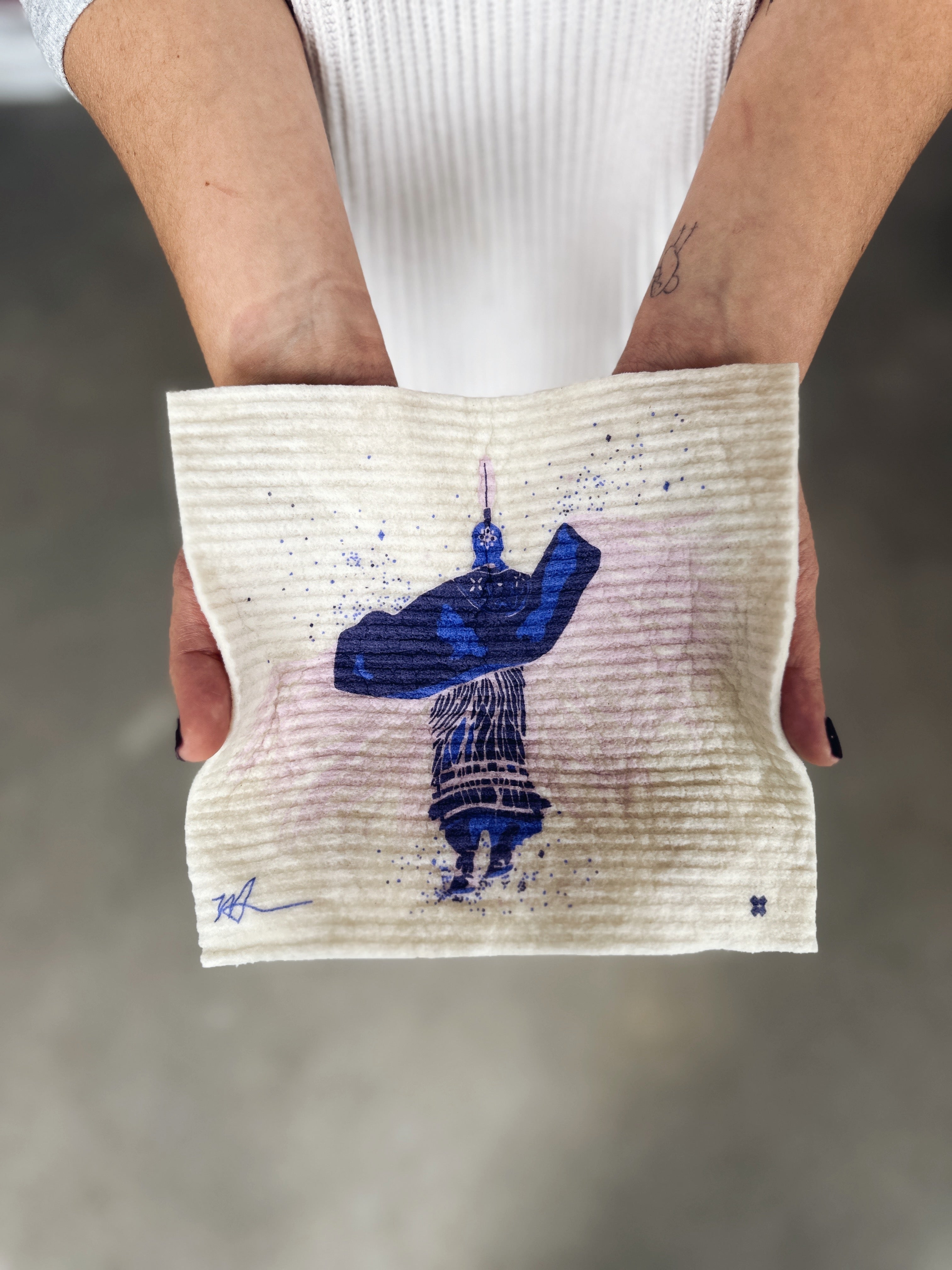 Woodland Sponge Cloth