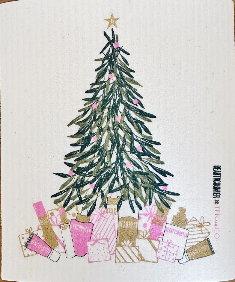 BC x Ten and Co Christmas Sponge Cloth
