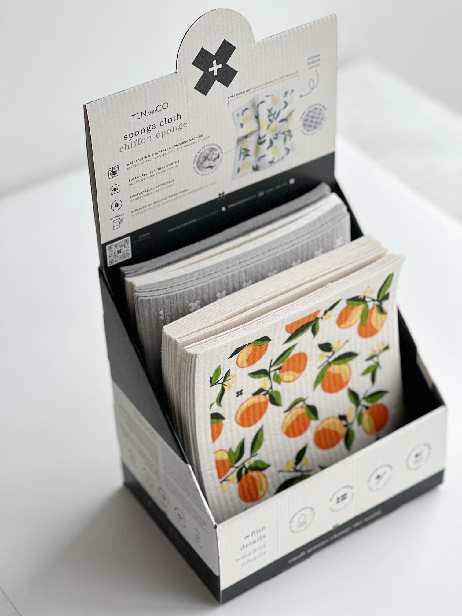 Sponge Cloth POP Box