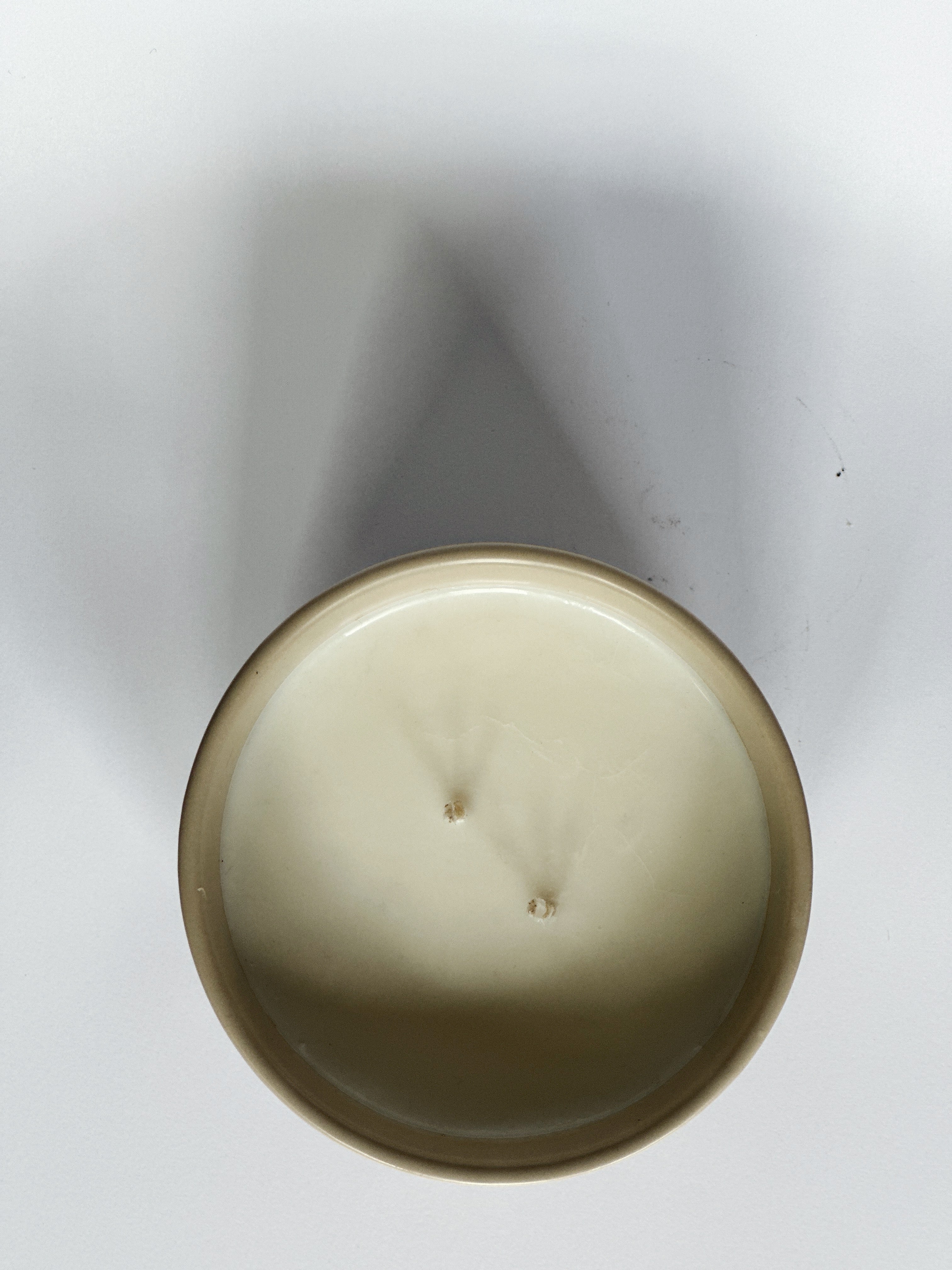 Ceramic Beige | Double Wick Soy Candle 8 oz