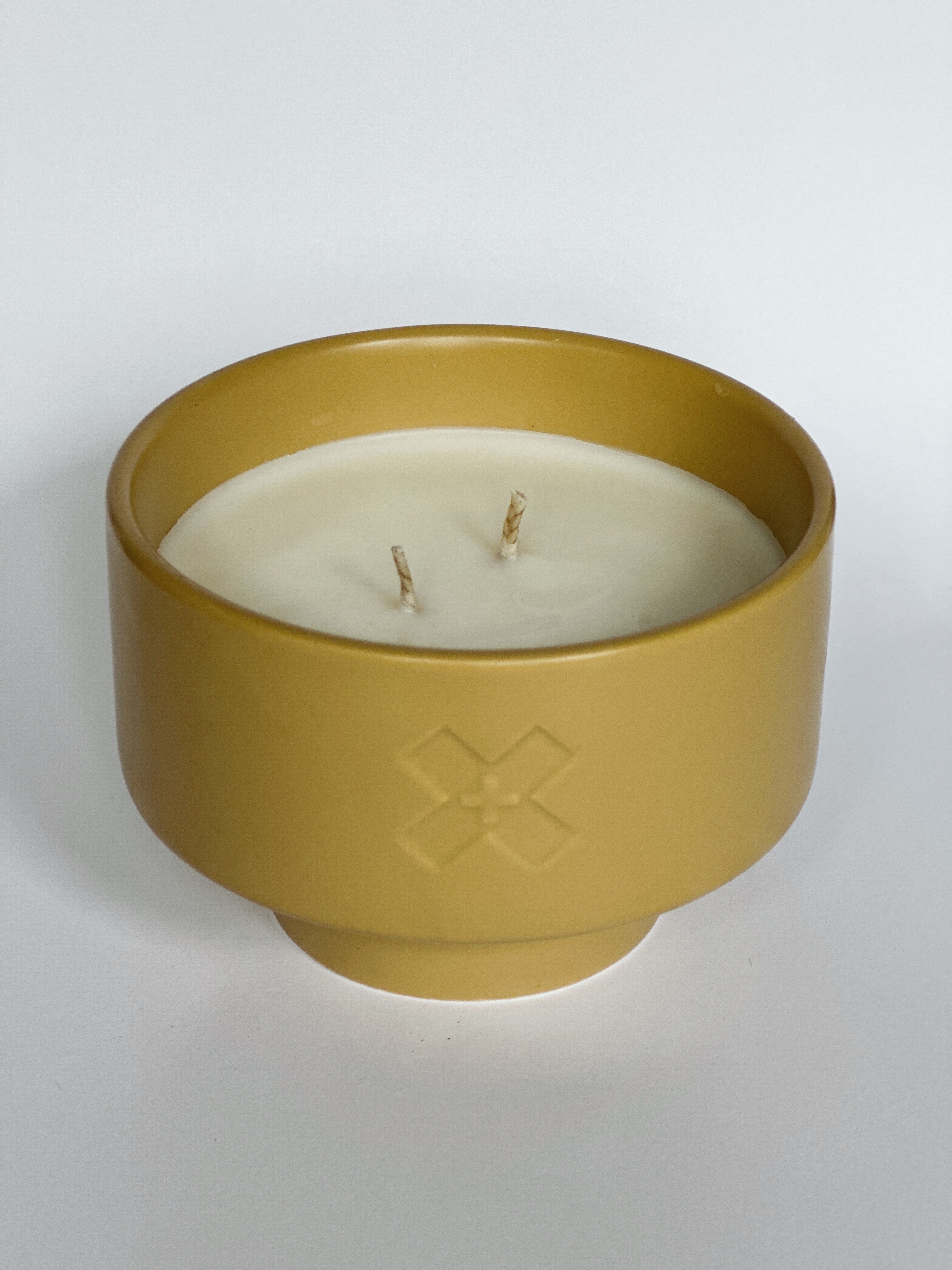 Ceramic Goldenrod | Double Wick Soy Candle 9.5 oz