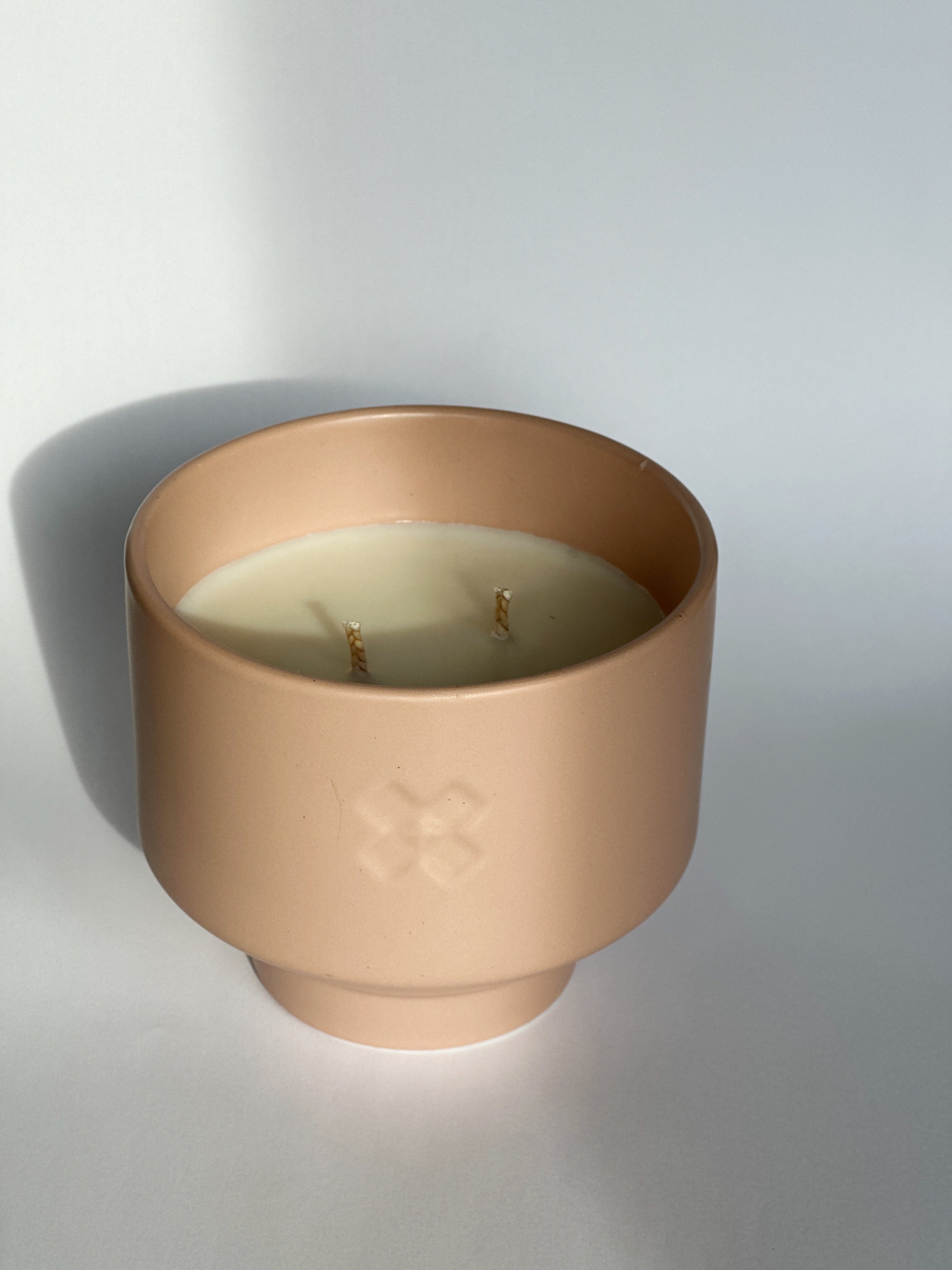 Ceramic Blush | Double Wick Soy Candle 9.5 oz
