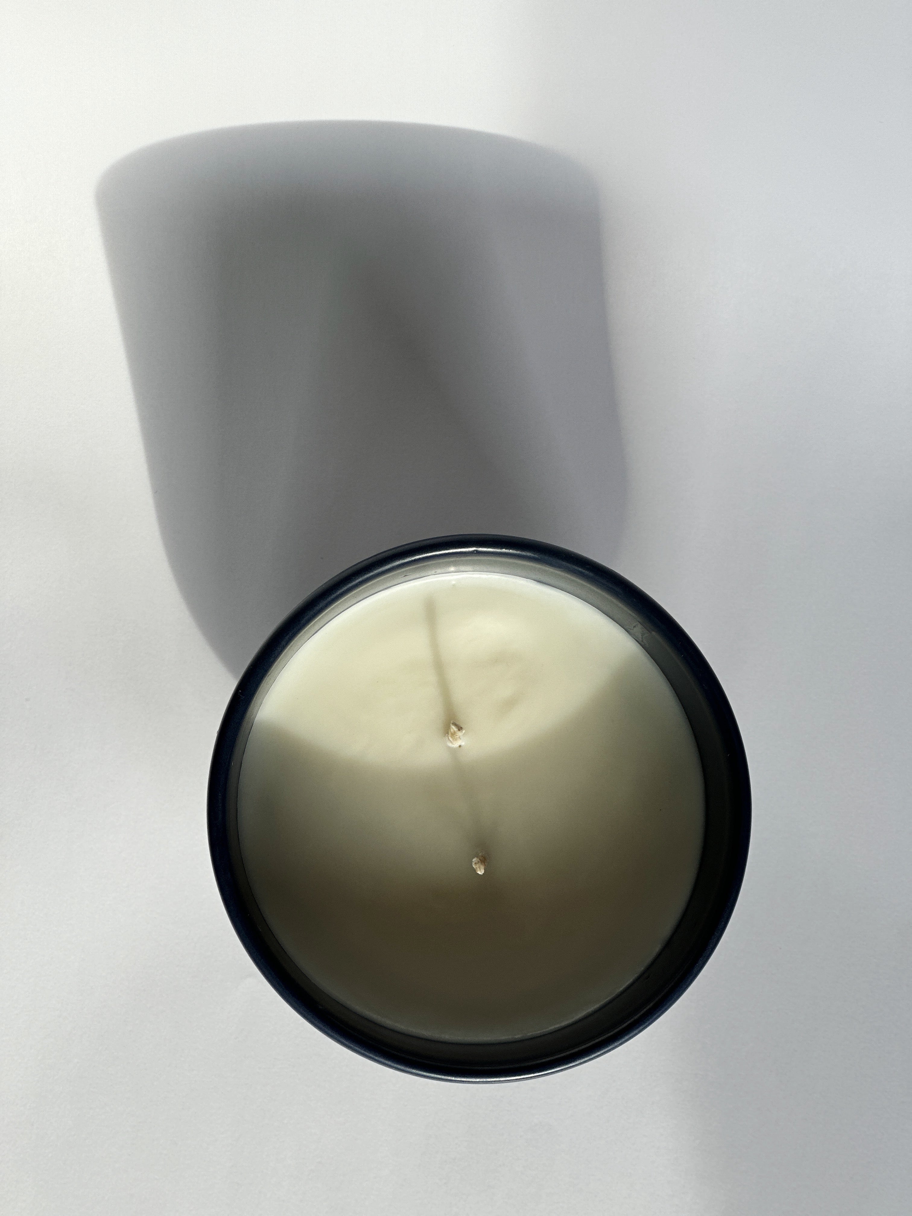Ceramic Navy | Double Wick Soy Candle 9.5 oz