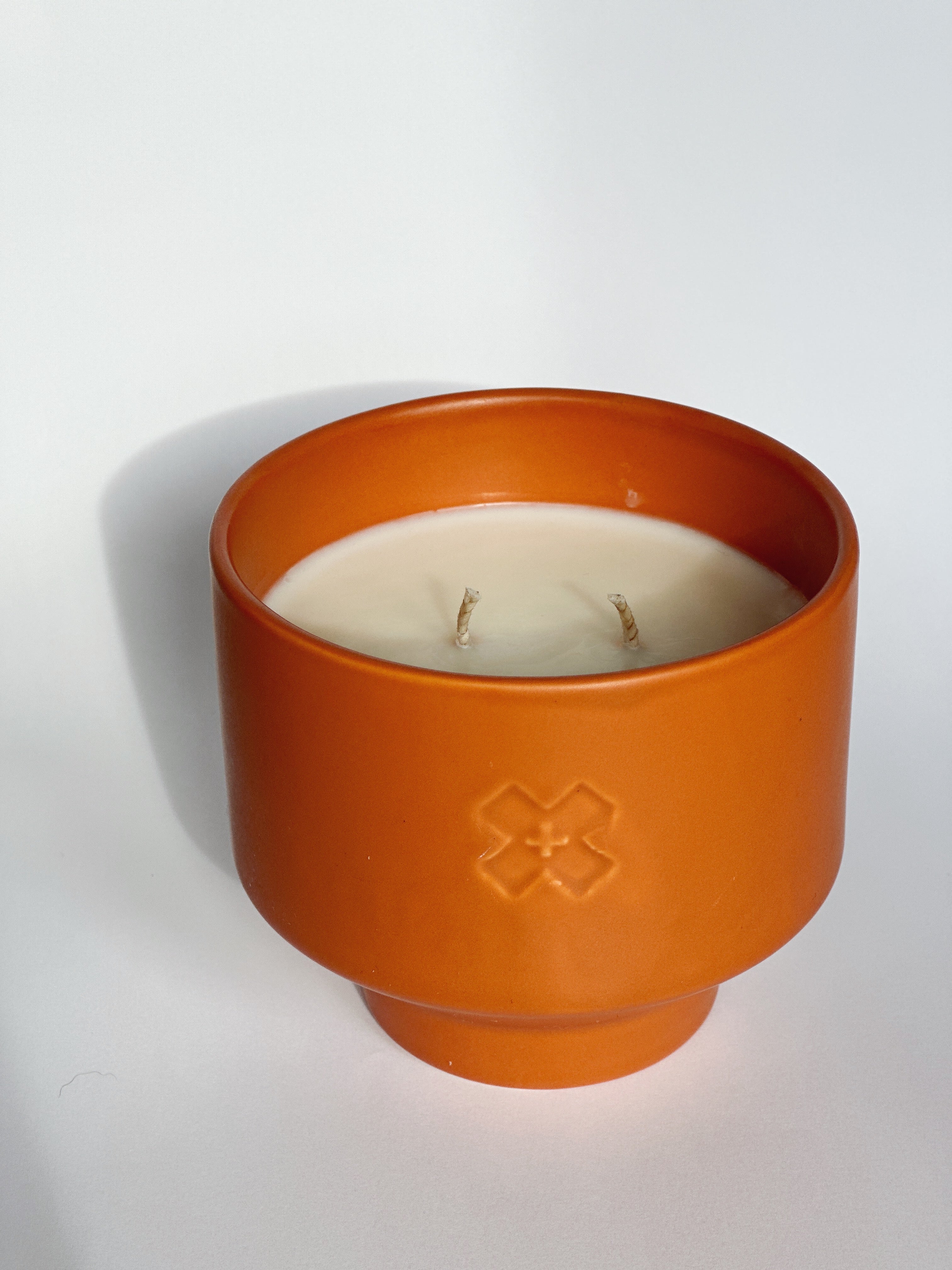 Ceramic Rust | Double Wick Soy Candle 9.5 oz