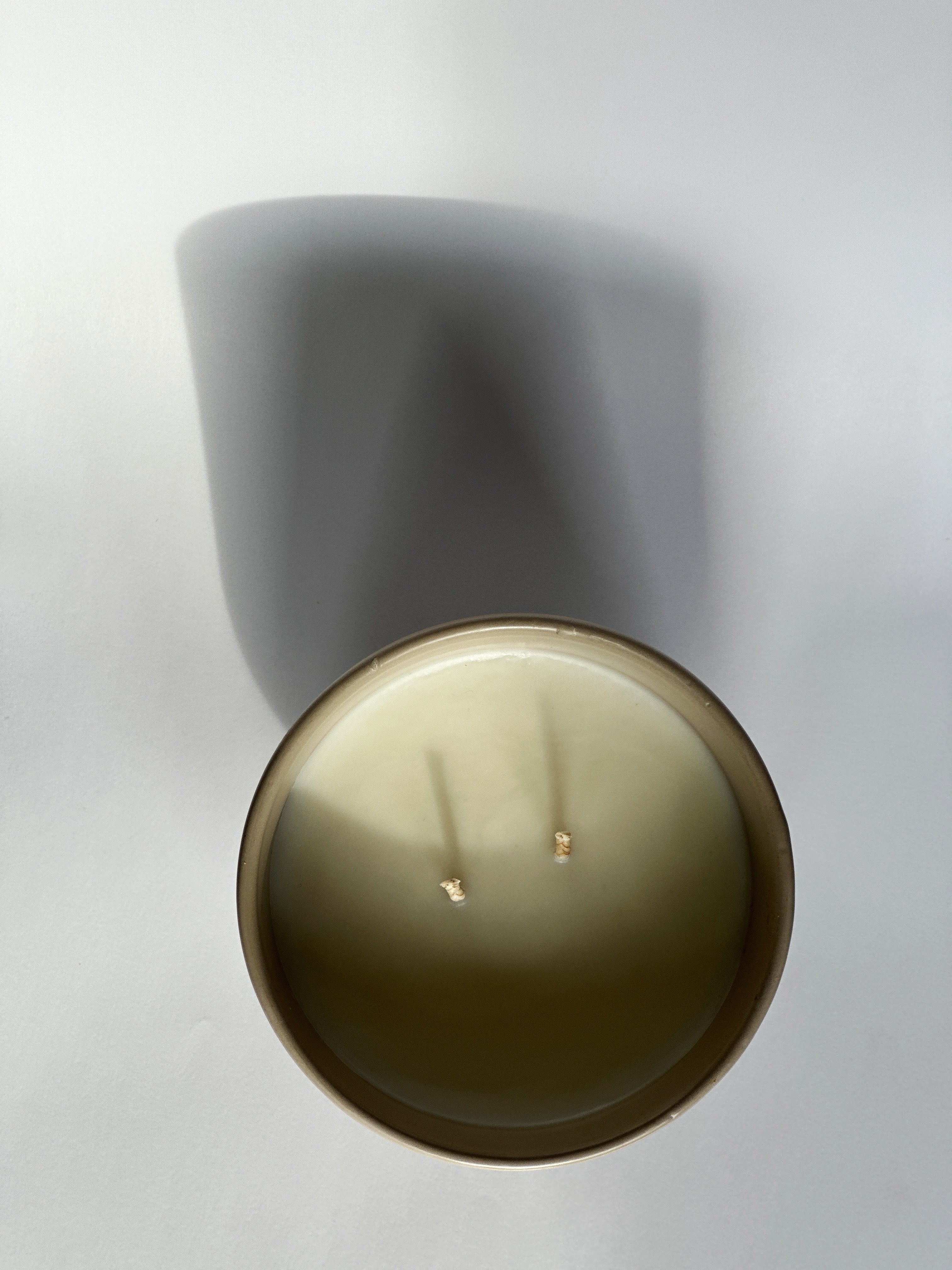 Ceramic Taupe | Double Wick Soy Candle 9.5 oz