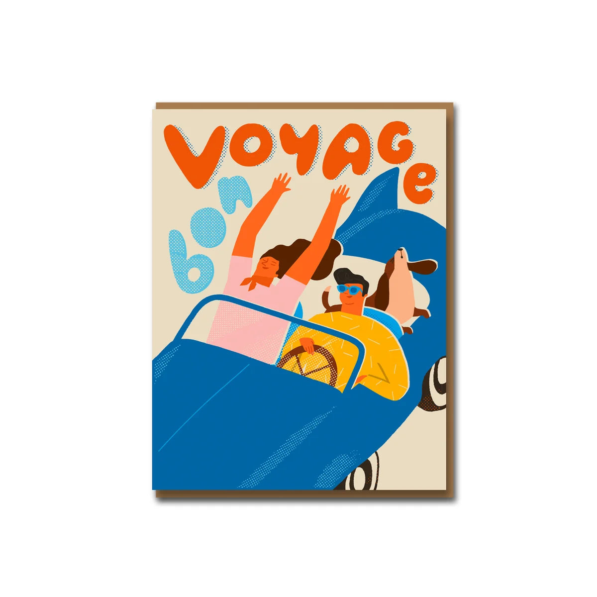 Bon Voyage Greeting Card