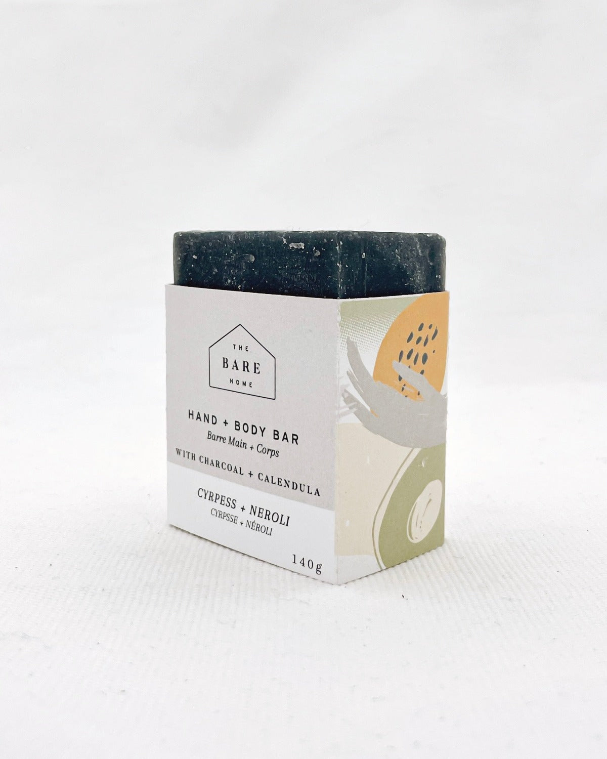 Cypress | Neroli | Charcoal Hand & Body Bar Soap