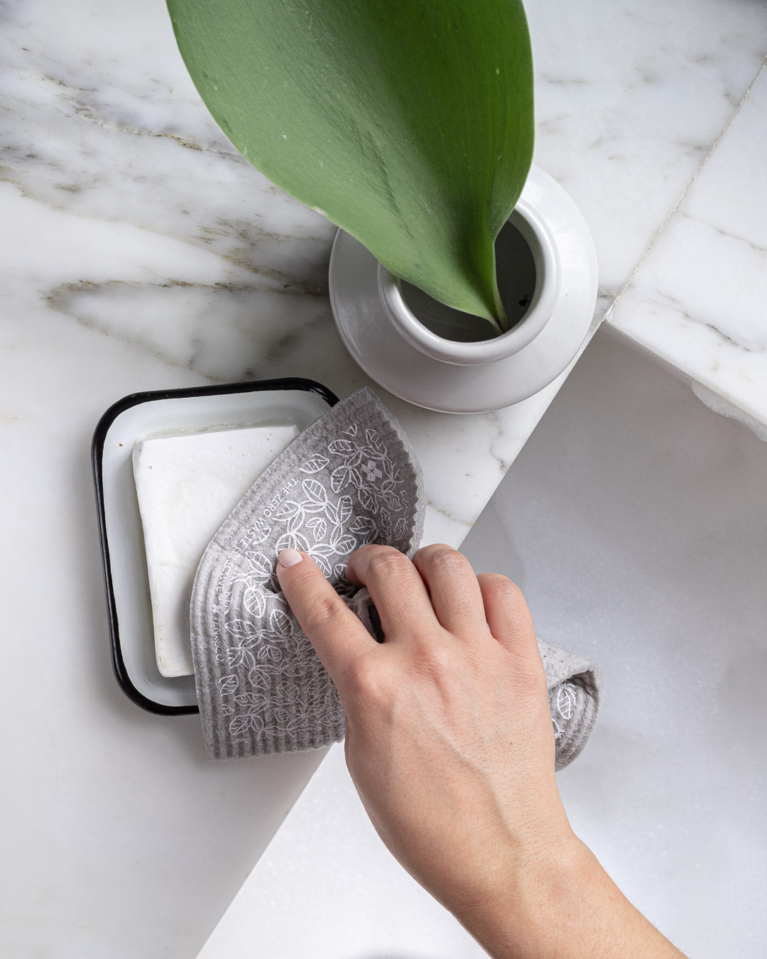 Zero Waste Collective x Ten and Co Sponge Cloth