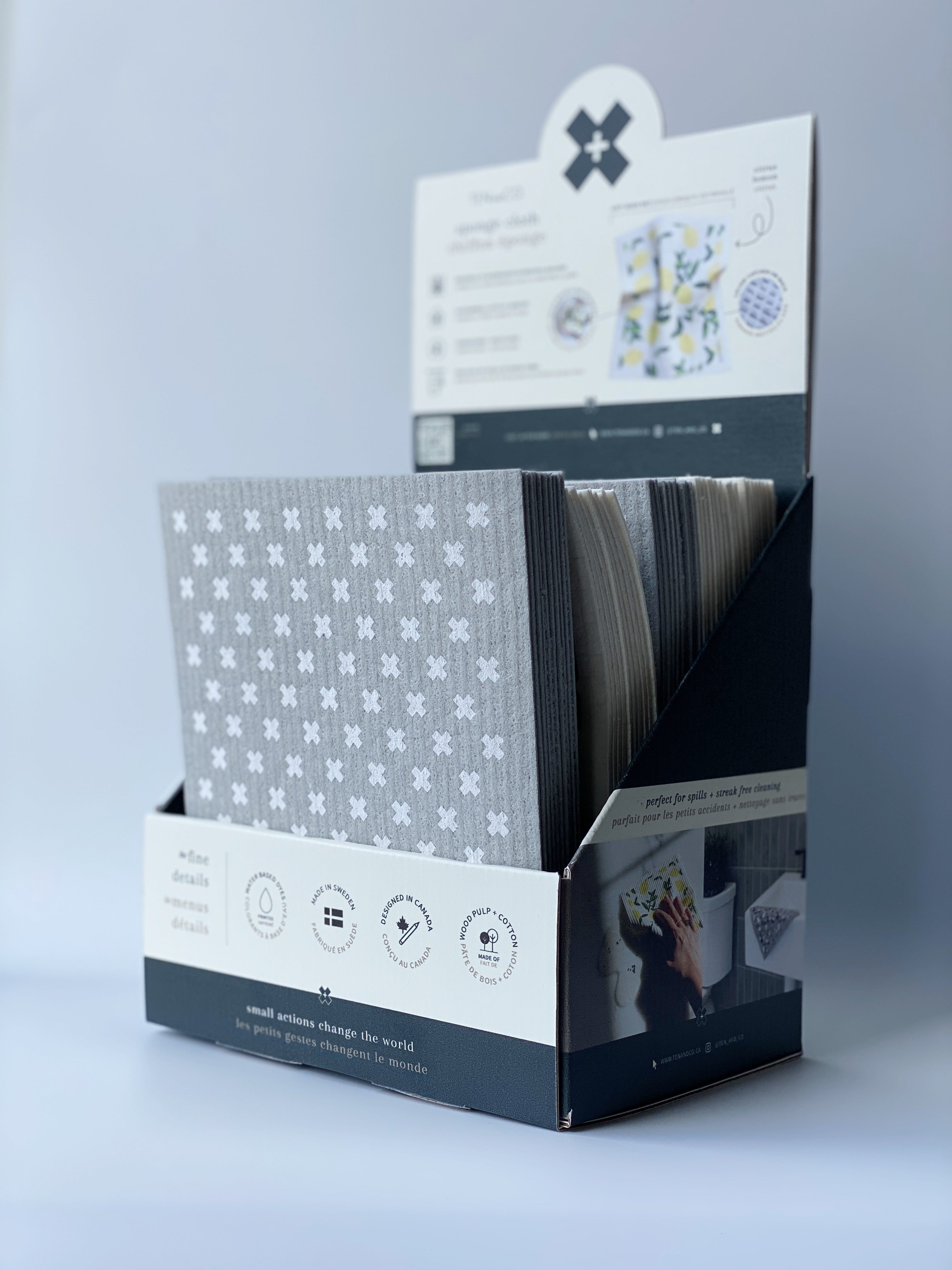 Cardboard Display Box for Sponge Cloth