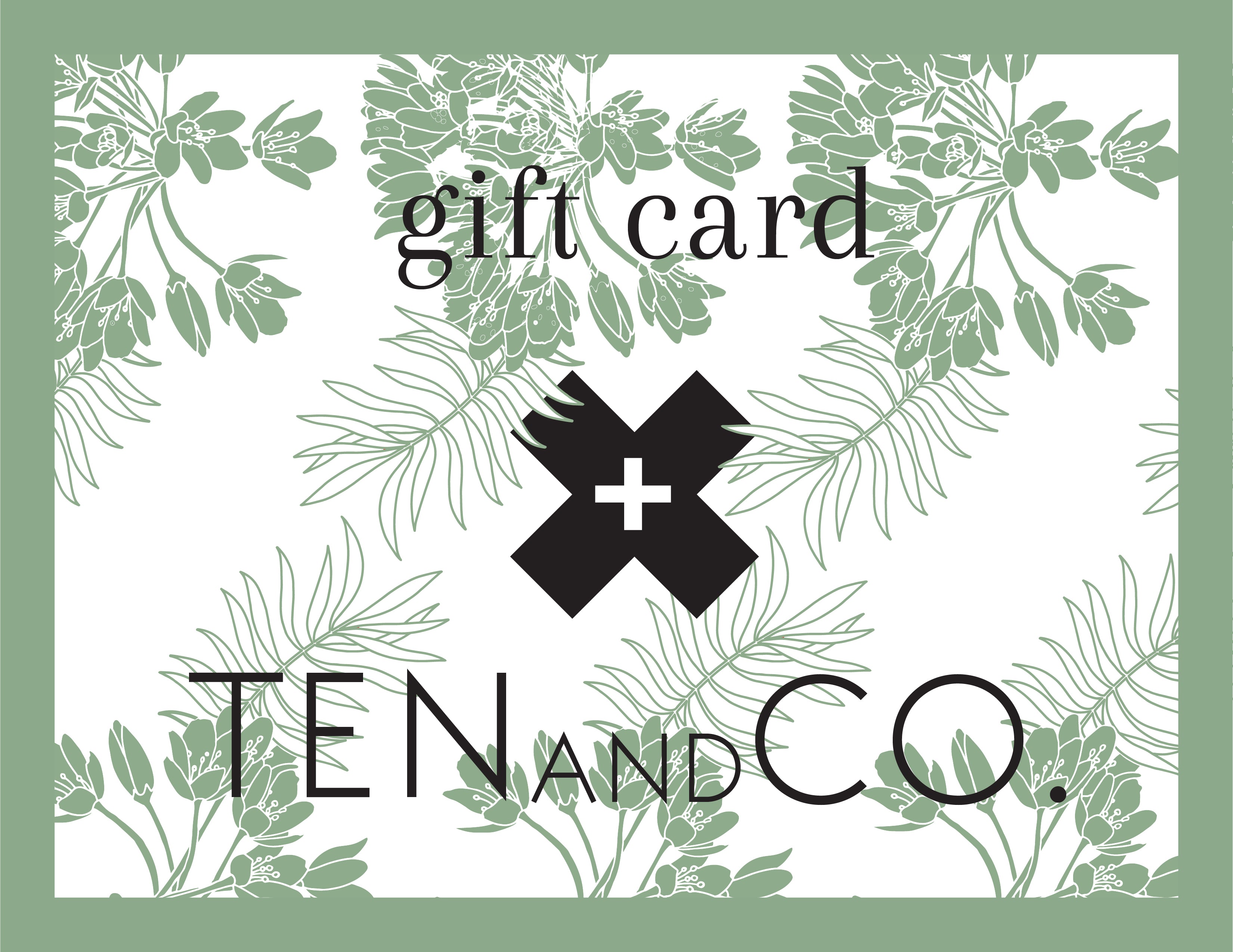 Ten and Co Gift Card